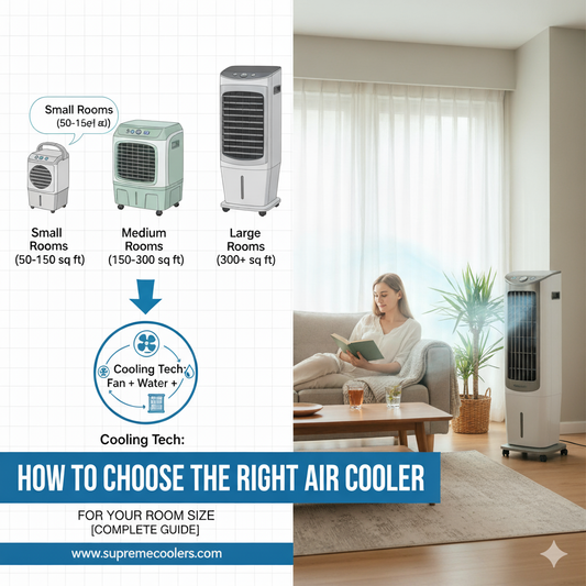 How to Choose the Right Air Cooler for Your Room Size [Complete Guide]